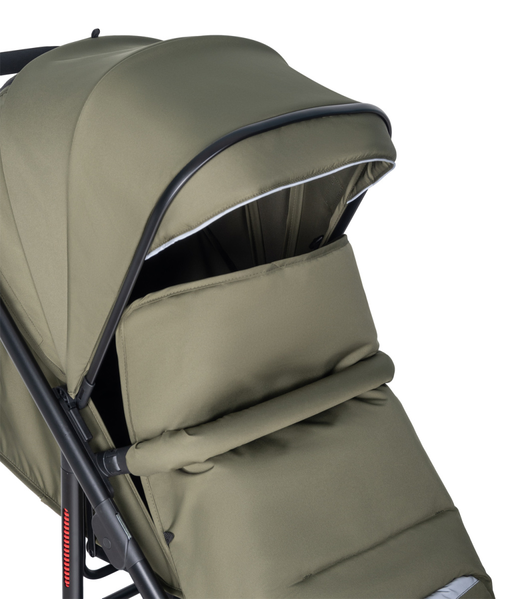 Коляска детская прогулочная Farfello Bonnie black (Fresh Green/свежая зелень)