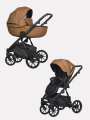 Коляска 2 в 1 Riko Basic Montana Ecco 18 caramel, коричневый