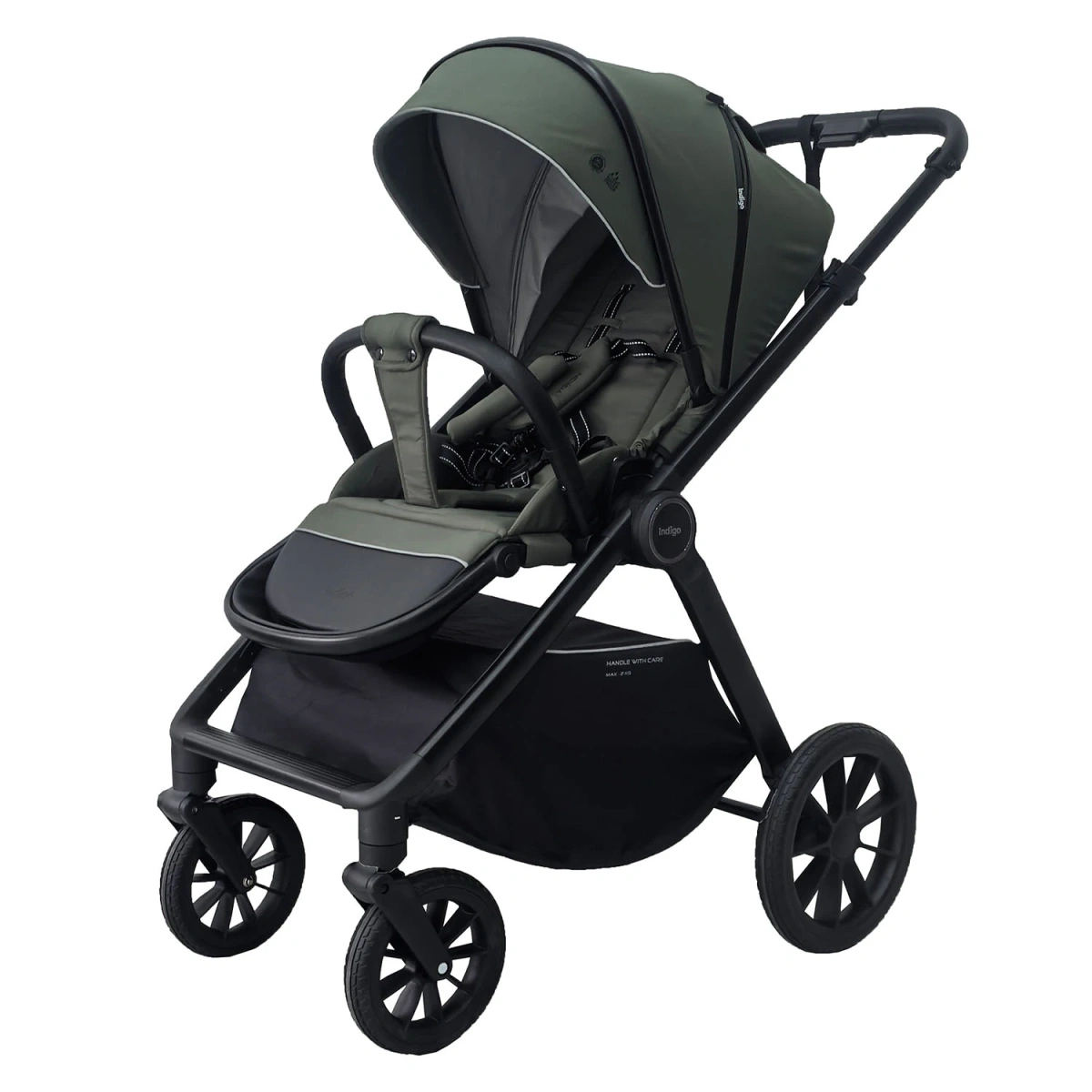 Коляска 2в1 Indigo TRION зеленый
