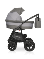 Коляска 2 в 1 Riko Basic Mario 10 серый
