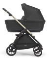 Коляска 3 в 1 i-Size Inglesina Electa с подставкой под люльку Standup, Upper Black