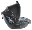Автокресло Inglesina Darwin Infant Recline (0-13 кг), Horizon Grey