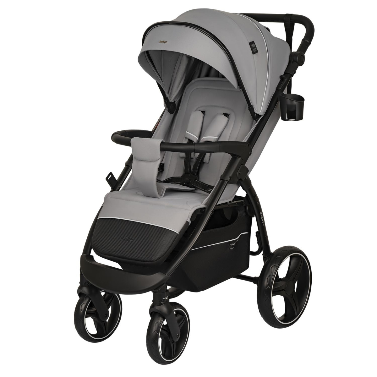 Коляска прогулочная Indigo EPICA XL светло-серый