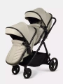 Коляска для двойни 2 в 1 Rant Basic Dualo Beige