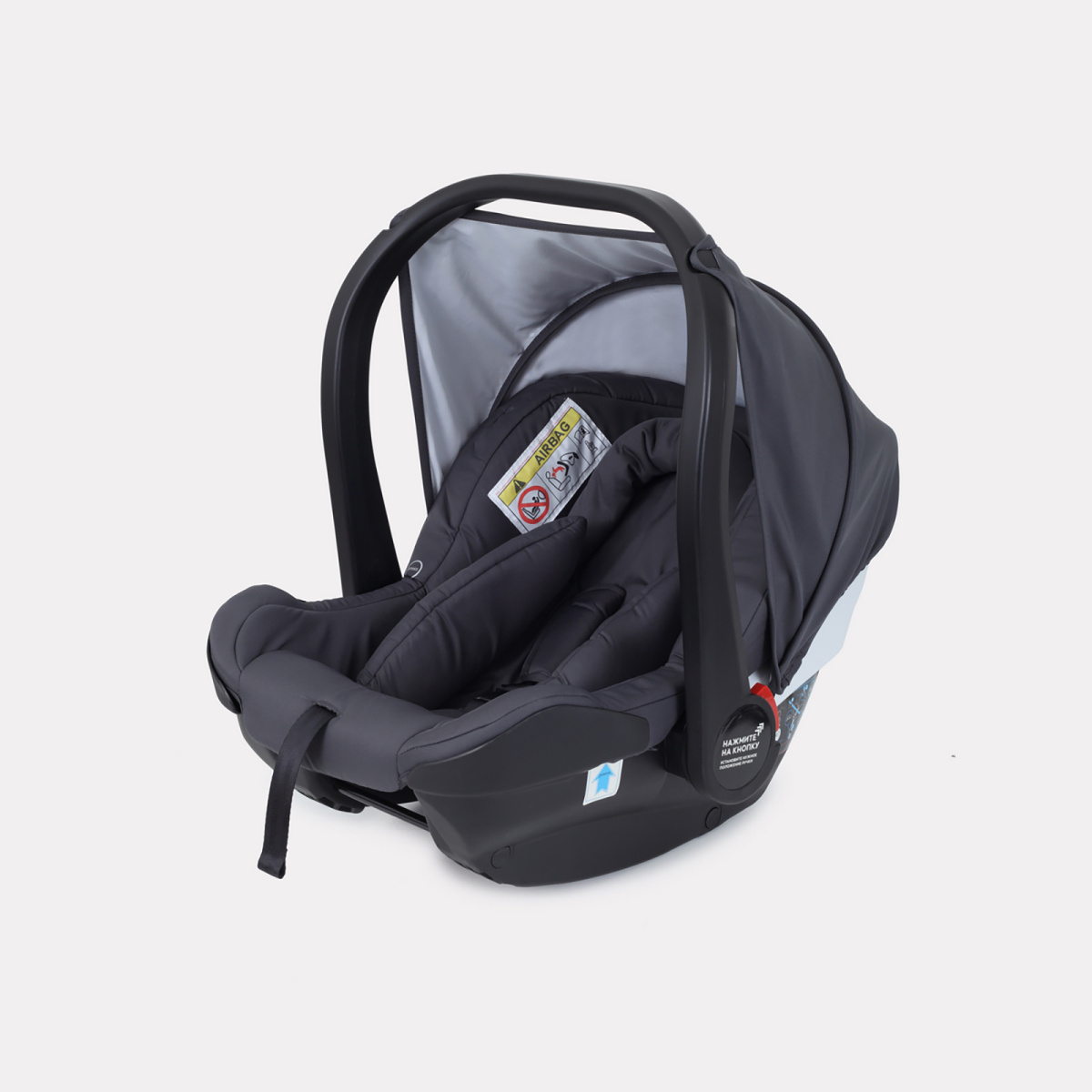 Коляска 3 в 1 RANT FLEX PRO 2023 RA075 GRAPHITE