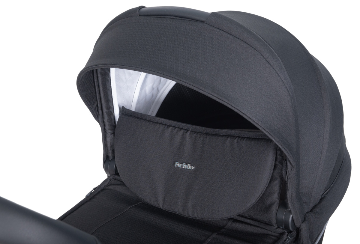 Коляска модульная 3 в 1 Farfello Baby shell BBS (BBS-17 Black/Черный)