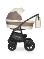 Коляска 2 в 1 Riko Basic Mario 04 бежево-коричневый