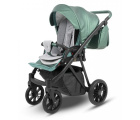 Коляска Camarelo Zeo 3 в 1 экокожа зеленый