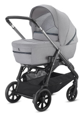 Коляска 3 в 1 Inglesina Aptica с подставкой под люльку Stand Up, Silk Grey