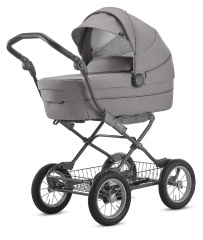 Коляска Sofia System Duo 2 в 1 на шасси Ergo Bike (AA15M6STG + AE15H6100), цвет STONE GREY