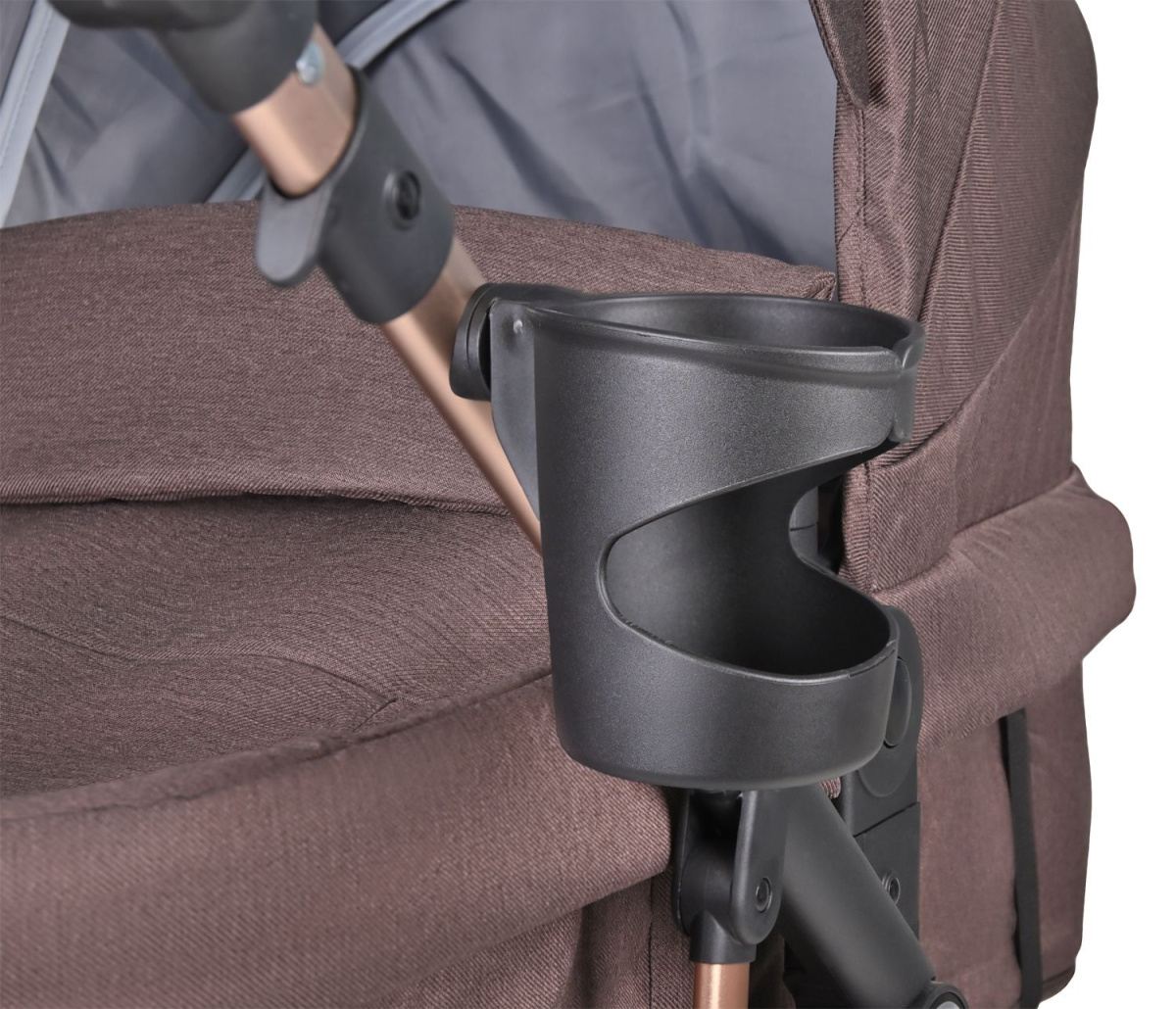 Коляска трансформер Farfello Aimile Original New Gold (Шоколадный NDG-3)