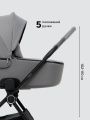 Коляска 2 в 1 Rant Teo Soft Grey