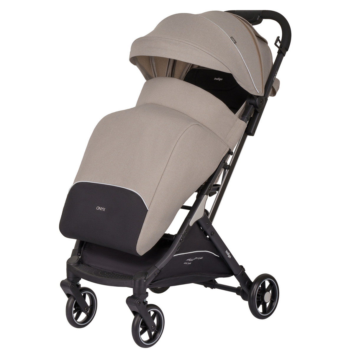Коляска прогулочная Indigo ONYX бежевый