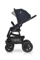 Коляска 3 в 1 Riko Basic Alfa 05 черно-серый