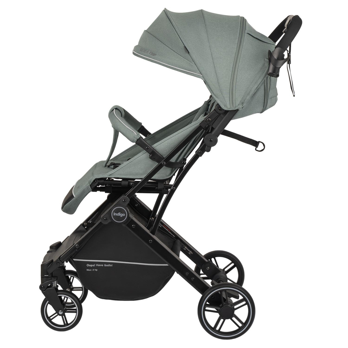 Коляска прогулочная Indigo TRIP зеленый