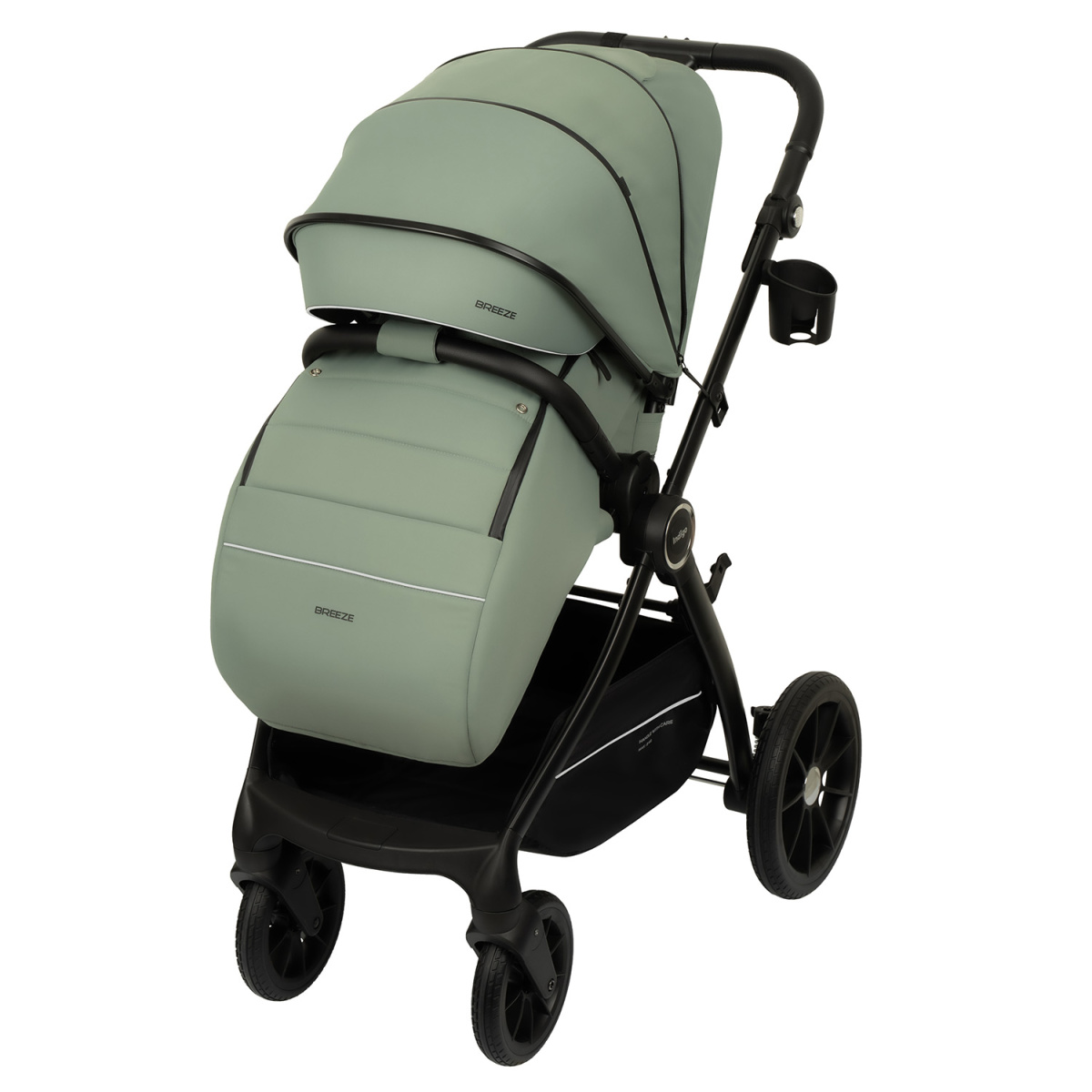 Коляска прогулочная Indigo BREEZE зелёный