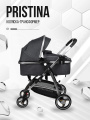 Коляска трансформер Farfello Pristina (Черный PS-15)