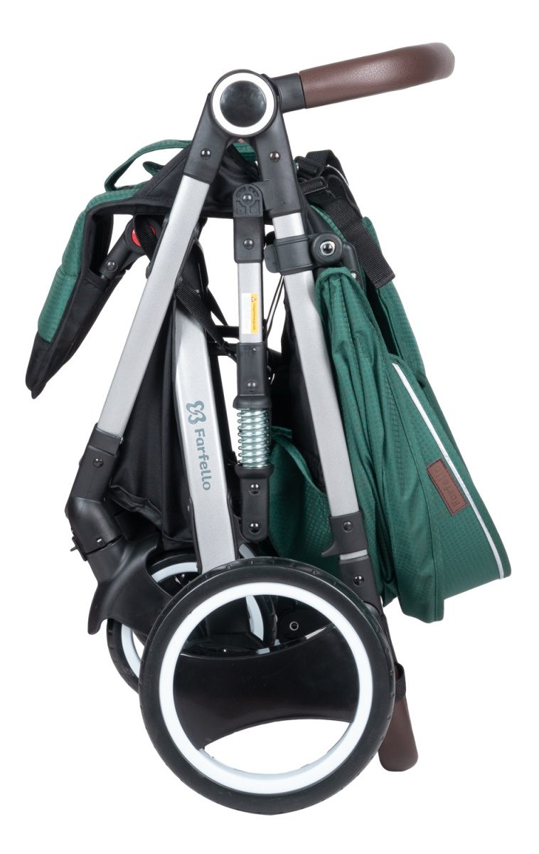 Коляска детская прогулочная Farfello Bino Angel Plus (Ultramarine green/Ультрамариновый зеленый)