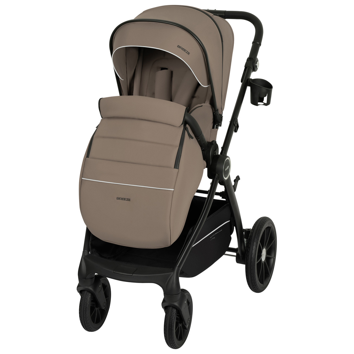 Коляска прогулочная Indigo BREEZE темно-бежевый