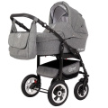 Коляска 2 в 1 Rant Fenix Prime 02 серый джинс