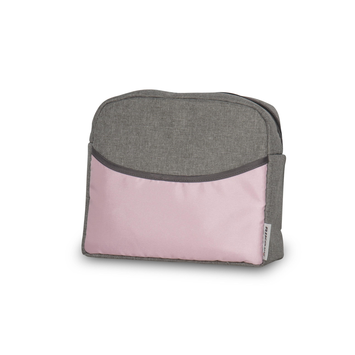 Коляска 2 в 1 Riko Basic Mario 02 серо-розовый