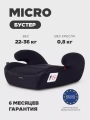 Автокресло-бустер Rant Micro группа 3 (22-36 кг) black