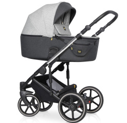 Коляска 2 в 1 Expander Exeo 01 Silver светло-серый