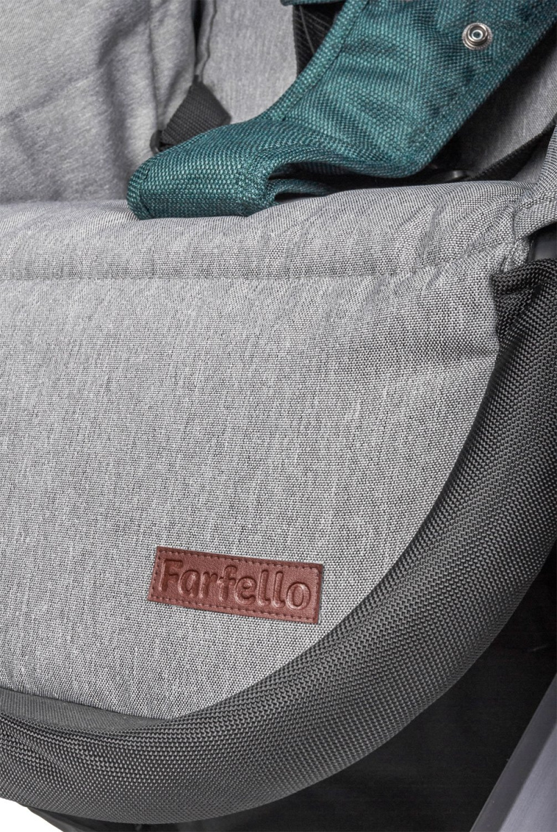 Коляска модульная 2 в 1 Farfello Zuma Duo Comfort (ZDC-12 Изумрудный)