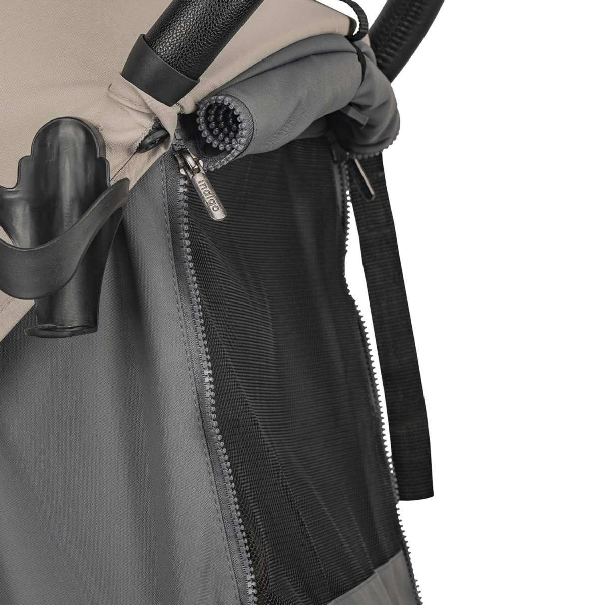 Коляска прогулочная Indigo SKIP бежевый