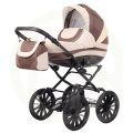Коляска 2 в 1 Rant Fabio Classic 07 бежево-коричневый
