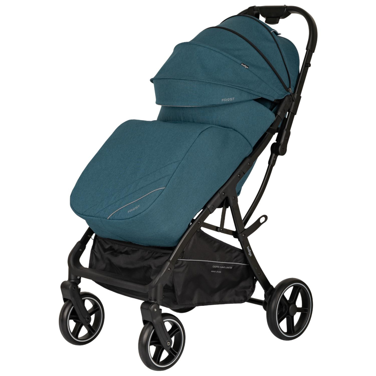 Коляска прогулочная Indigo FROST синий