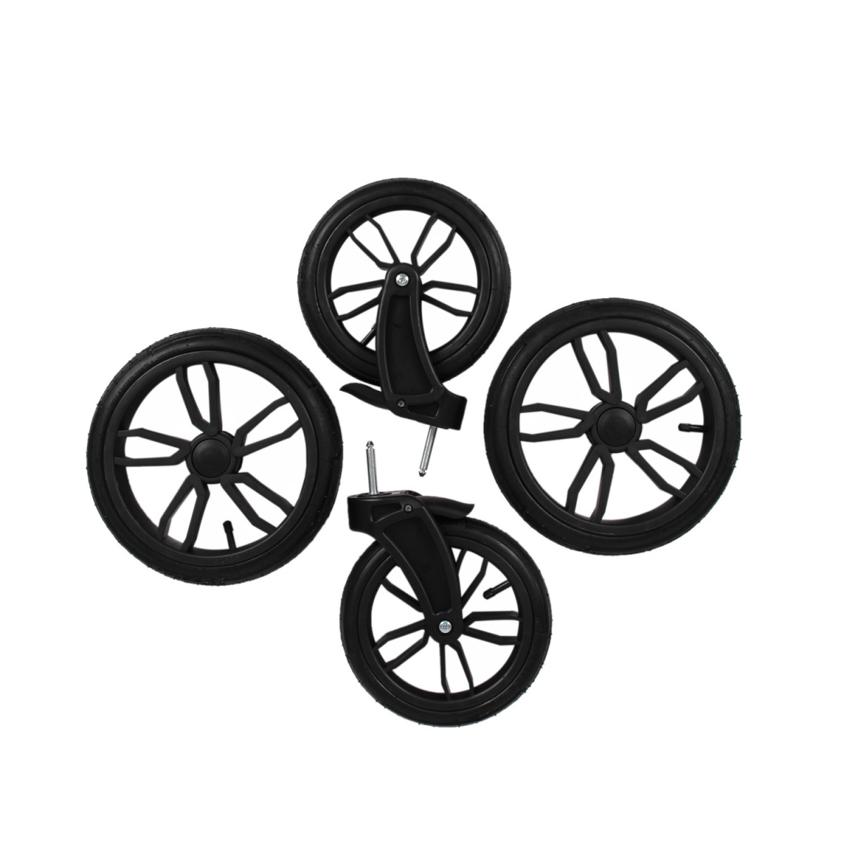 Коляска 2 в 1 Indigo Special, Is 03 (Черная кожа)