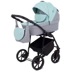 Коляска 2 в 1 Rant Dream 2024 10 серый-ментоловый