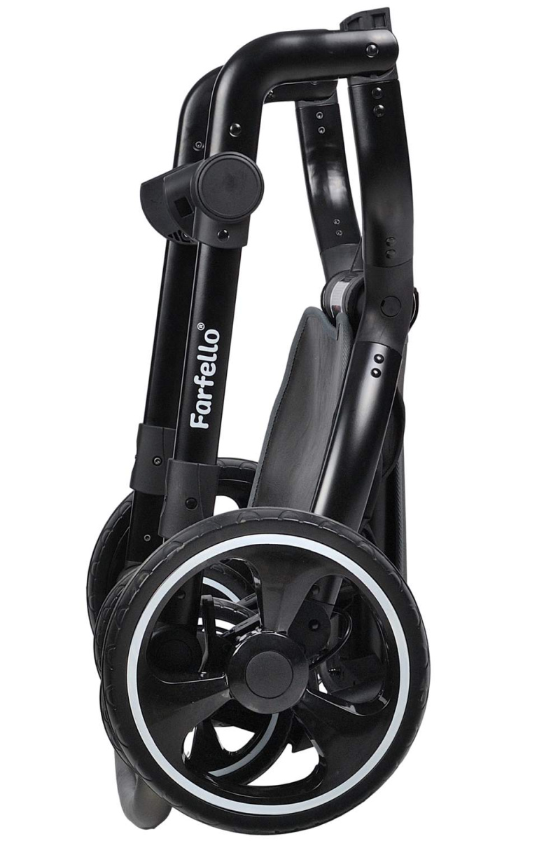 Коляска  2в1 Farfello Hot mama (Вечнозеленый)