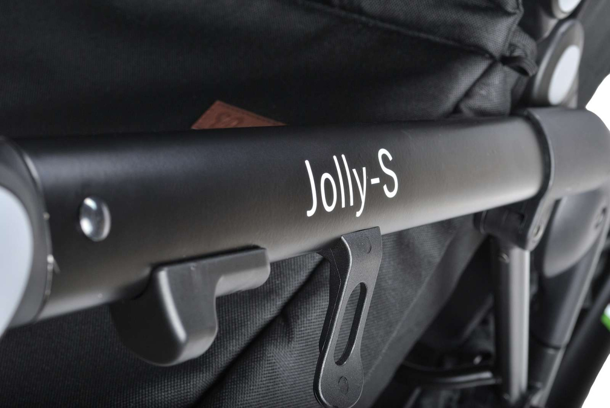 Коляска модульная 2 в 1 Farfello Jolly-S (J-77 чёрная)