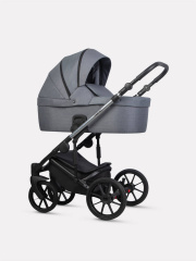 Коляска 2 в 1 Riko Nano Thermo Fabric 12 Graphite