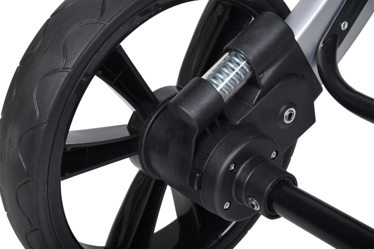 Коляска трансформер Farfello Aimile Original New Silver (Вечнозеленый NDS-1)