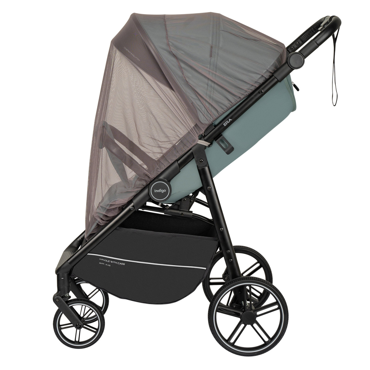 Коляска прогулочная Indigo ERA зеленый
