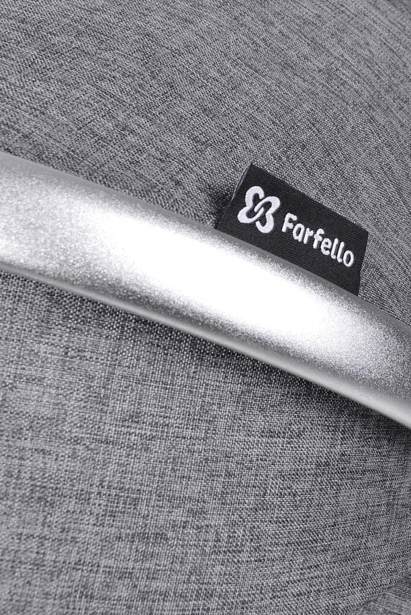 Коляска трансформер Farfello Pristina (Серый PS-11)