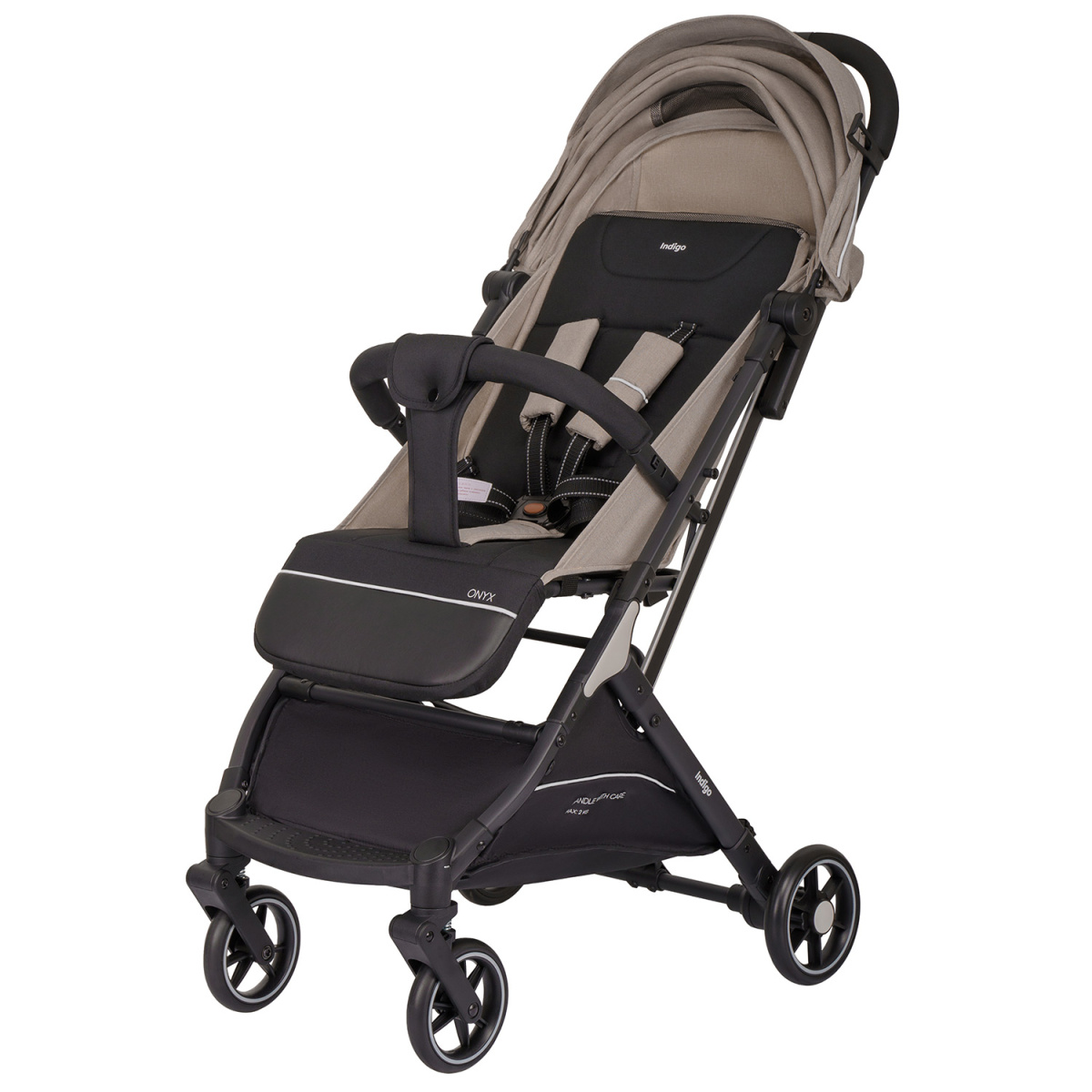 Коляска прогулочная Indigo ONYX бежевый