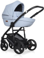 Коляска 2 в 1 Riko Basic Aicon Pastel 03 голубой