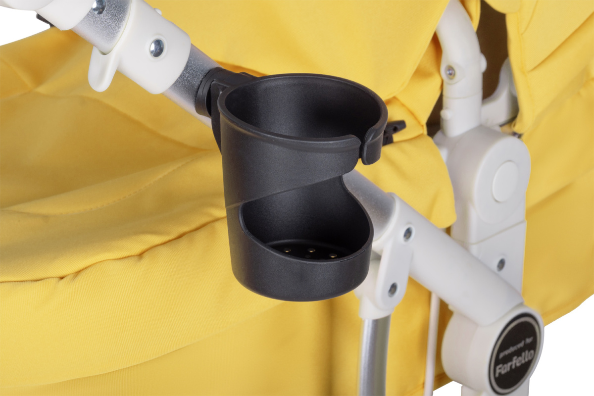 Коляска трансформер Farfello Aimile Original New Pearl (Попкорн NDP-7)