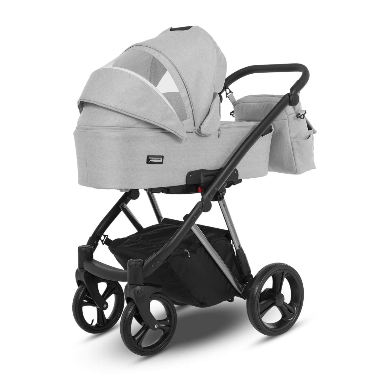 Коляска Camarelo Faro 3 в 1 светло-серый меланж