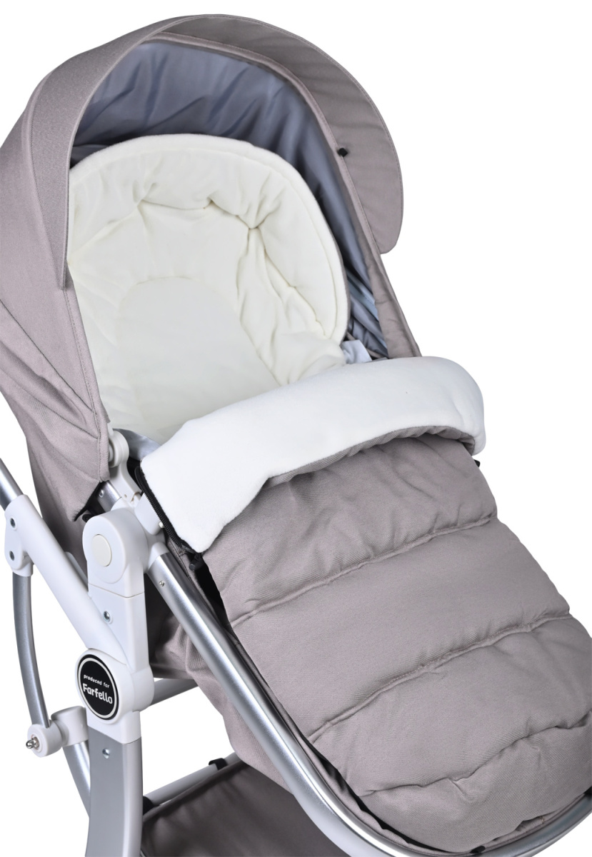 Коляска трансформер Farfello Aimile Original New Pearl (Капучино NDP-4)