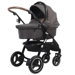 Коляска 3 в 1 Rant Alaska черный