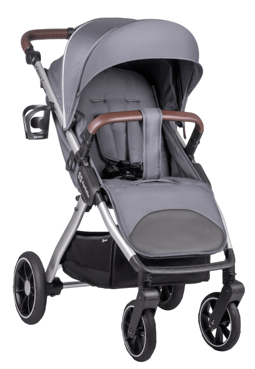 Коляска детская прогулочная Farfello Galla-S (Greige/Серый)