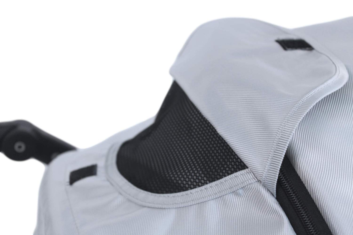 Коляска детская прогулочная Farfello Bino Angel Comfort (Silver/ серебристый)