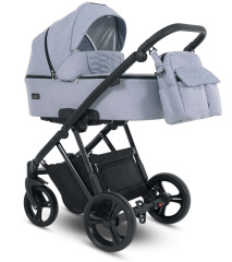 Коляска Camarelo Faro 3 в 1 голубой меланж