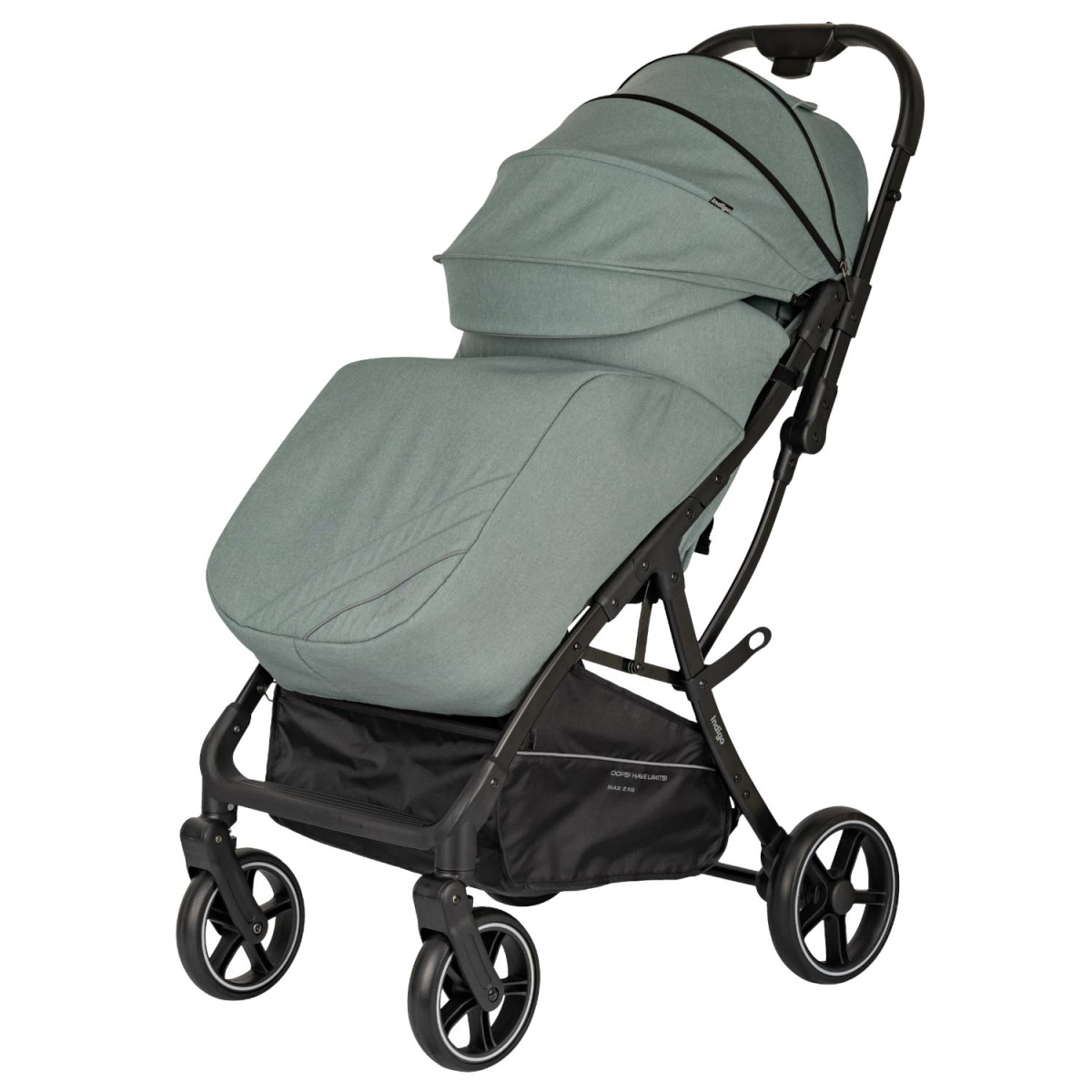 Коляска прогулочная Indigo FROST зеленый