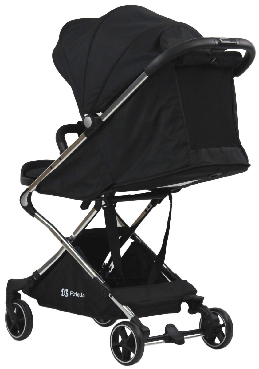 Коляска детская прогулочная Farfello Bliss (Black/Черный)